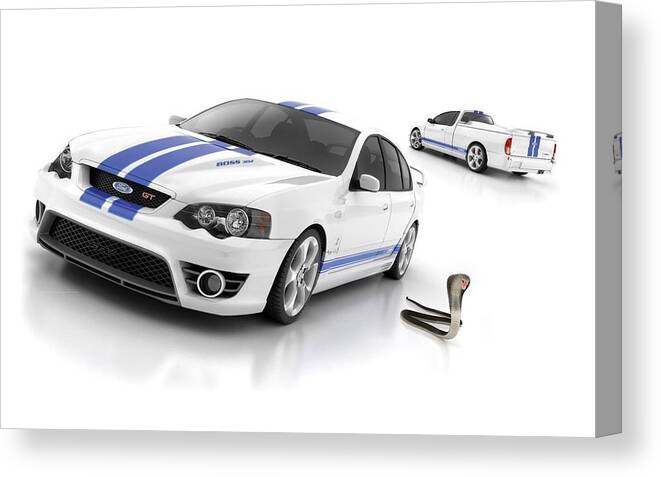 Ford Fpv Gt Cobra Canvas Print featuring the photograph Ford FPV GT Cobra by Jackie Russo