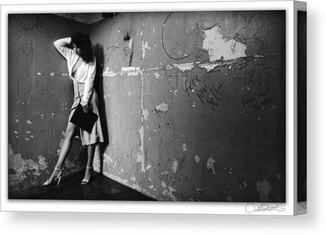 Erotic Canvas Print featuring the photograph Free Your Self by Lar Matre