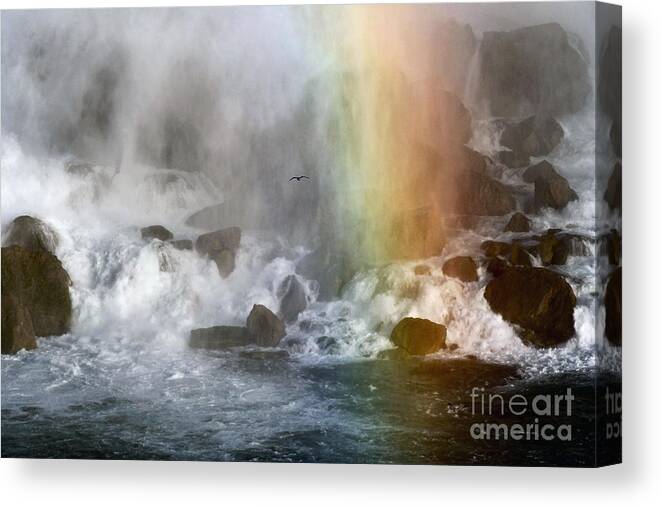 Waterfall Canvas Print featuring the photograph Genesis Series II by Jan Piller