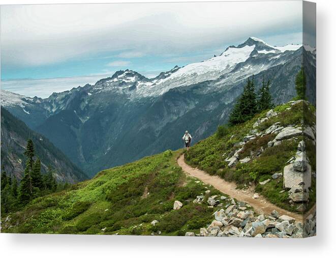 North Cascades Canvas Print featuring the photograph Getting Better All the Time.... by Doug Scrima