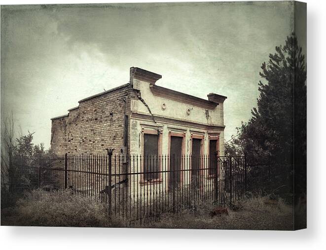 Abandoned Canvas Print featuring the photograph Ghost Cottage by Robert FERD Frank