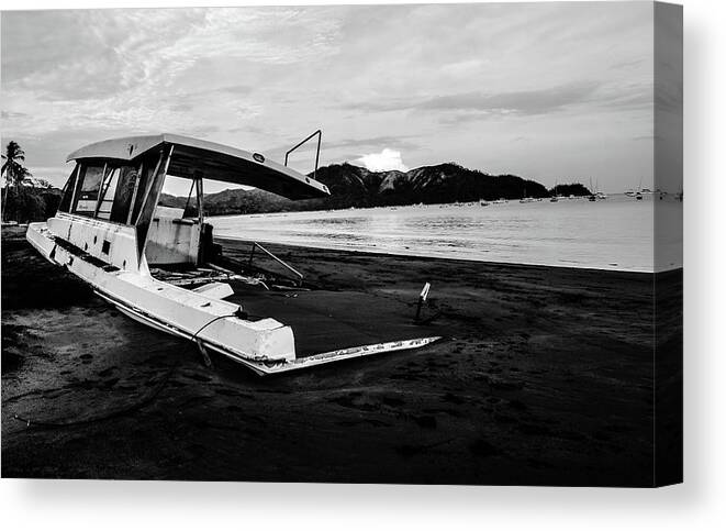 Costa Rica Canvas Print featuring the photograph Gilligan Found by D Justin Johns