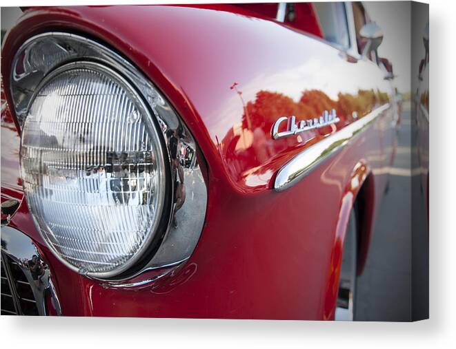 Chevy Canvas Print featuring the photograph Got My Eye on You by Jeff Mize