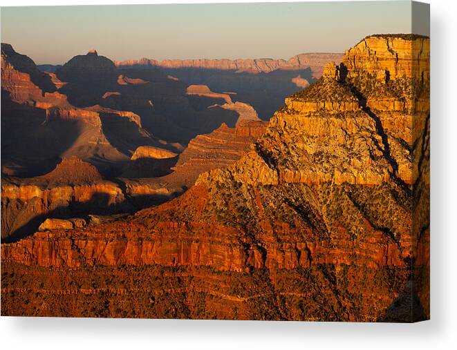 Grand Canyon National Park Canvas Print featuring the photograph Grand Canyon 149 by Michael Fryd