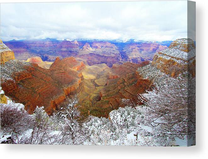 Grand Canyon Canvas Print featuring the photograph Grand Canyon by Greg Smith