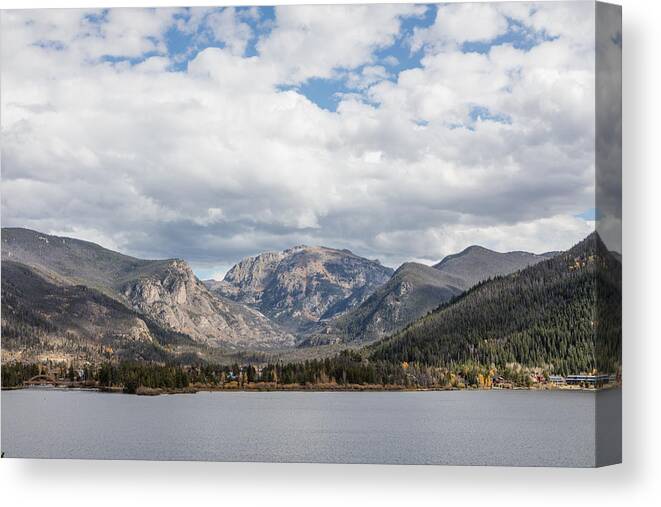 Carol M. Highsmith Canvas Print featuring the photograph Grand Lake -- largest body of water in Colorado by Carol M Highsmith