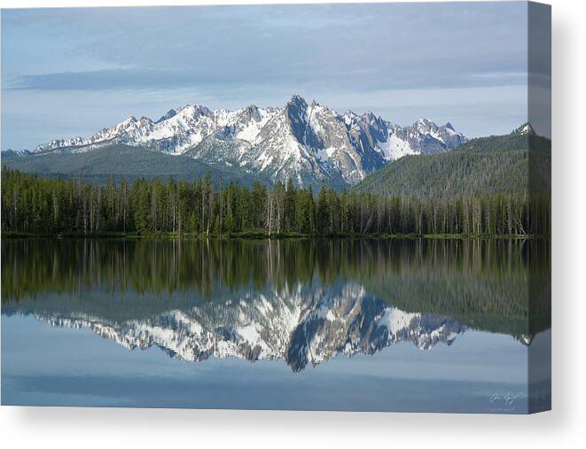 Grand Mogul Canvas Print featuring the photograph Grand Mogul by Aaron Spong