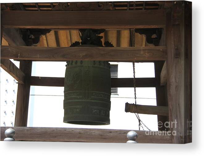 Oogane Canvas Print featuring the photograph Great bells by Yumi Johnson