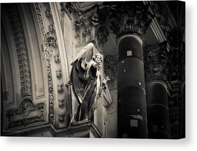 Berliner Canvas Print featuring the photograph Hand of an Angel by Ross Henton