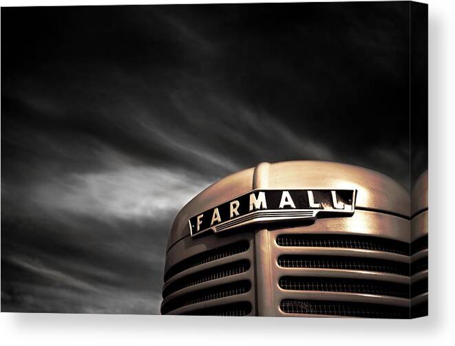 Farmall Canvas Print featuring the photograph Have No Fear - Farmall Is Here by Luke Moore