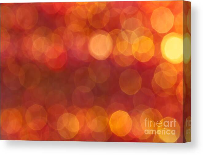 Abstract Canvas Print featuring the photograph Heat by Jan Bickerton