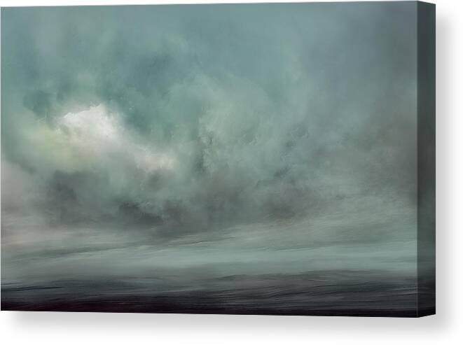 Lc Bailey Canvas Print featuring the mixed media Heavy Tide by Lonnie Christopher