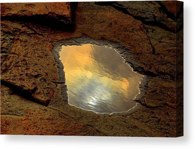 Reflections Canvas Print featuring the photograph HIS Reflections.. by Al Swasey