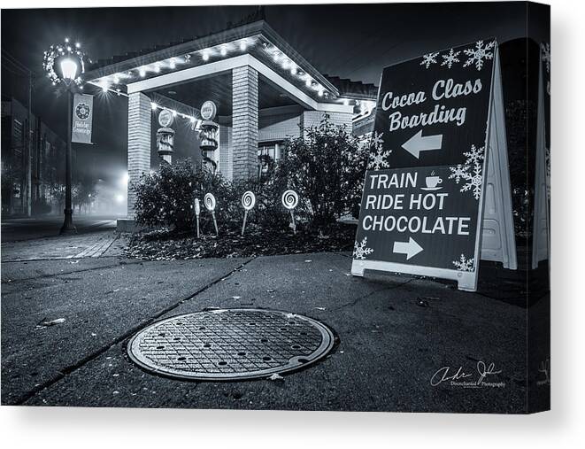 Lebanon Ohio Canvas Print featuring the photograph Hot Hot Hot Chocolate by Andrew Johnson