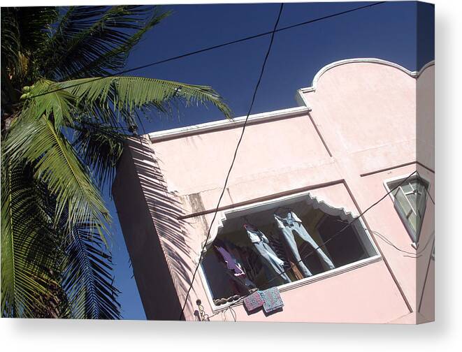 Photographer Canvas Print featuring the photograph Housing 3 by Jez C Self