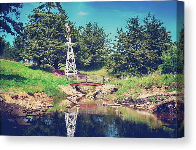 Cambria Canvas Print featuring the photograph In a Perfect World by Laurie Search