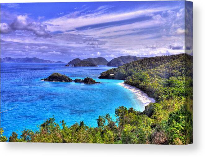 Island Canvas Print featuring the photograph Isle of Sands by Scott Mahon