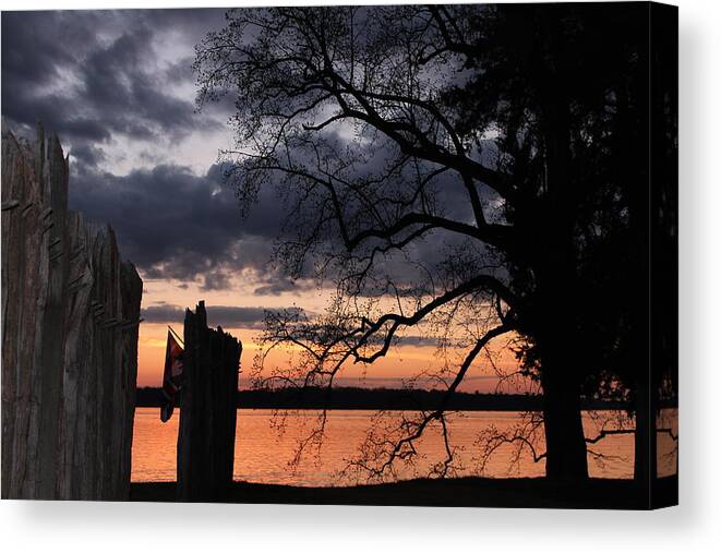 Jamestown Canvas Print featuring the photograph Jamestown, Virginia by Dr Janine Williams