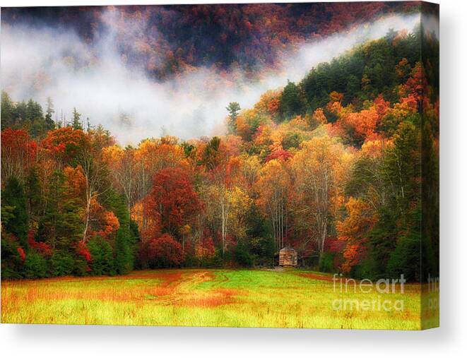 John Oliver's Place Canvas Print featuring the photograph John Oliver's by Geraldine DeBoer