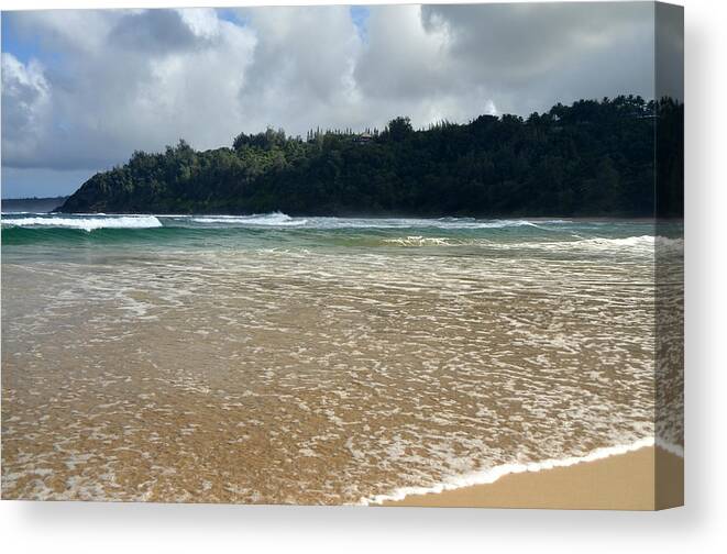 Kauai Canvas Print featuring the photograph Kauai Shoreline by Amy Fose