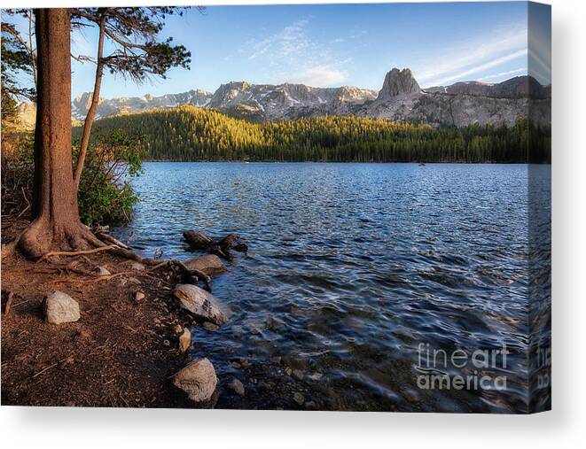 Mammoth Canvas Print featuring the photograph Lake Mary by Anthony Michael Bonafede