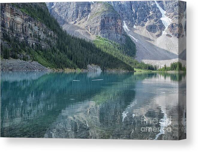 Jasper Canvas Print featuring the photograph Lake Maligne by Patricia Hofmeester