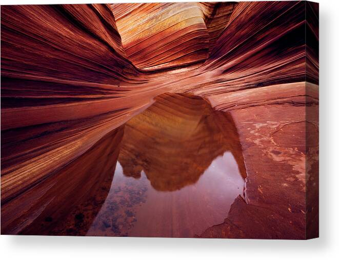 Chad Dutson Canvas Print featuring the photograph Last Glance by Chad Dutson