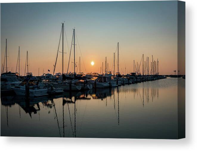 Summer Canvas Print featuring the photograph Late Summer Calm by James Meyer