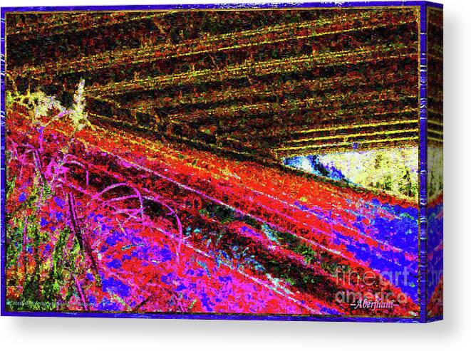 Chromatic Poetics Canvas Print featuring the mixed media Light at the End of the Tunnel -Tribute to Aretha Franklin by Aberjhani