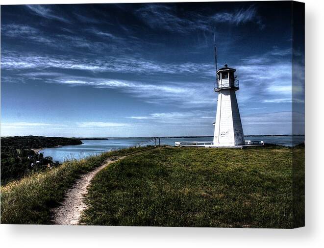  Canvas Print featuring the photograph Light by David Matthews