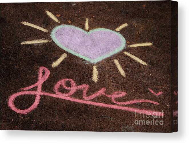 Love Canvas Print featuring the photograph Love by Lorenzo Cassina