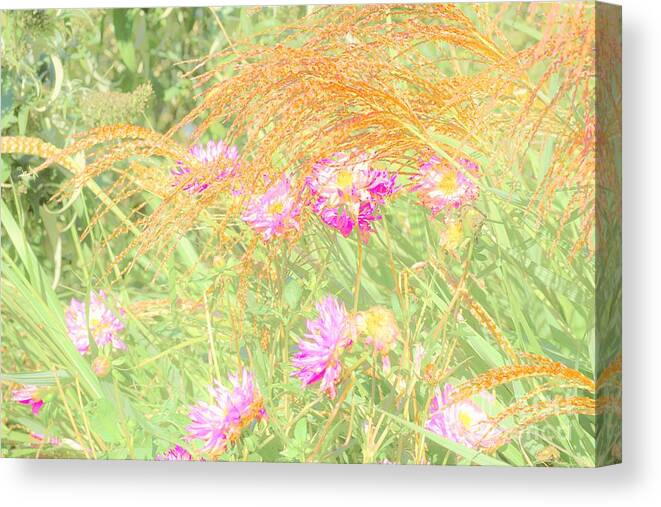 Flowers Canvas Print featuring the photograph Love that Color by Merle Grenz