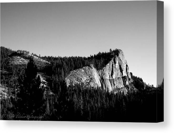 Lovers Leap Canvas Print featuring the photograph Lovers Leap by Misty Tienken