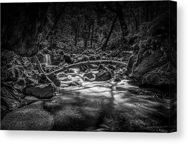 Long Exposure Canvas Print featuring the photograph Lower Sugar Loaf by Bruce Bottomley