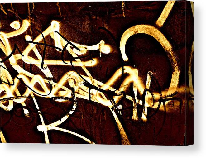 Abstract Canvas Print featuring the photograph Lumen by Amber Abbott
