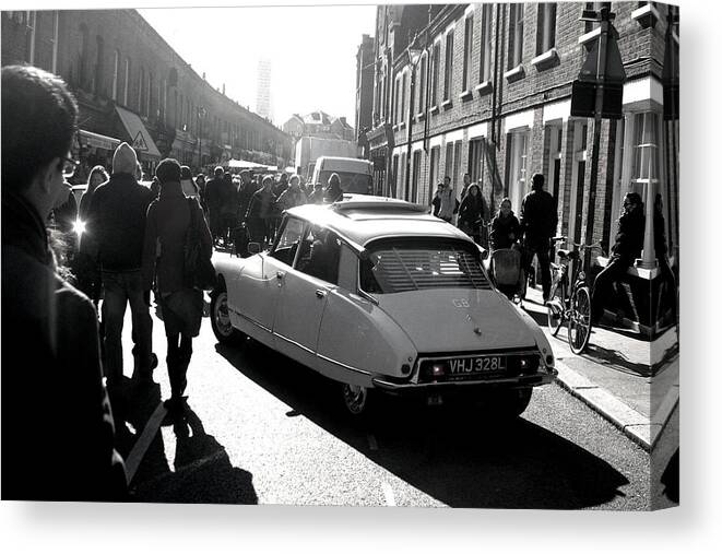 Jez C Self Canvas Print featuring the photograph Make way for the D S by Jez C Self