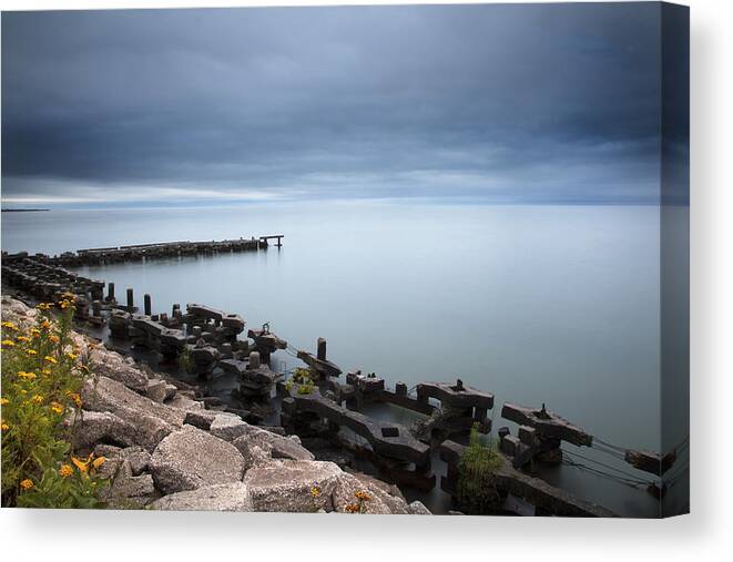 Wisconsin Canvas Print featuring the photograph Manitowoc 3 by CA Johnson