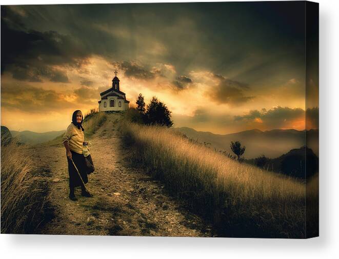 Lady Canvas Print featuring the photograph Many Are Called, Few Are Chosen by Tais