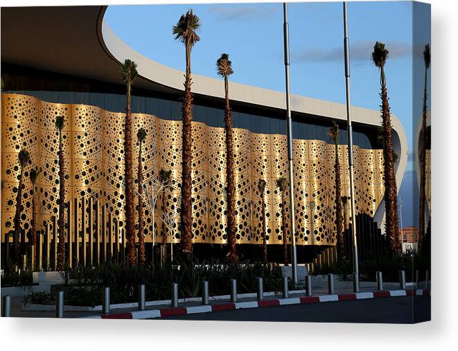 Marrakech Canvas Print featuring the photograph Marrakech Airport 1 by Andrew Fare