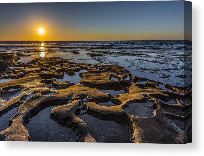 Ca. California Canvas Print featuring the photograph Maze by David Downs
