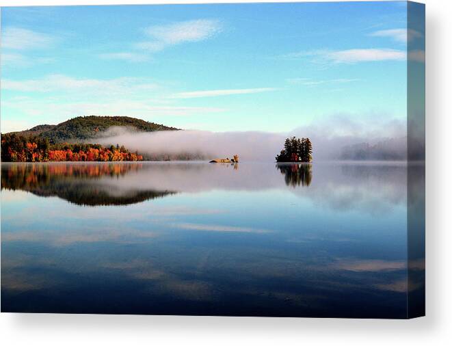 North Pond Canvas Print featuring the photograph Meditation by Colleen Phaedra