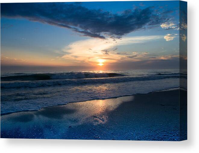 Sunset Canvas Print featuring the photograph Mellifluous by Melanie Moraga