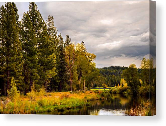 Feather River Canvas Print featuring the photograph Middle Fork by Mick Burkey
