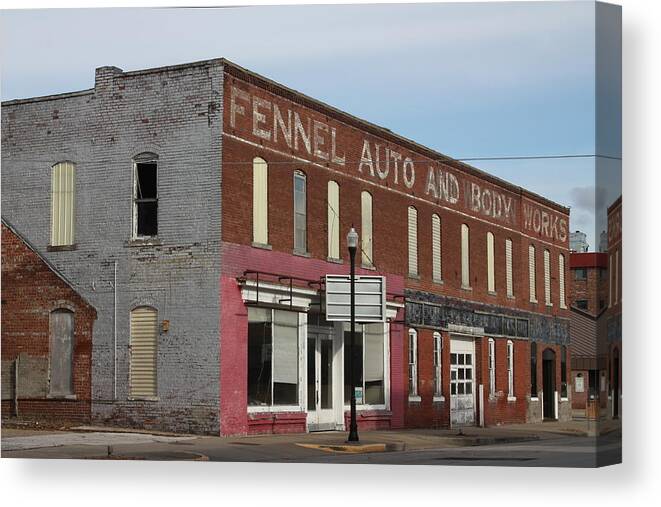 Fennel Canvas Print featuring the photograph Moberly by Kathryn Cornett