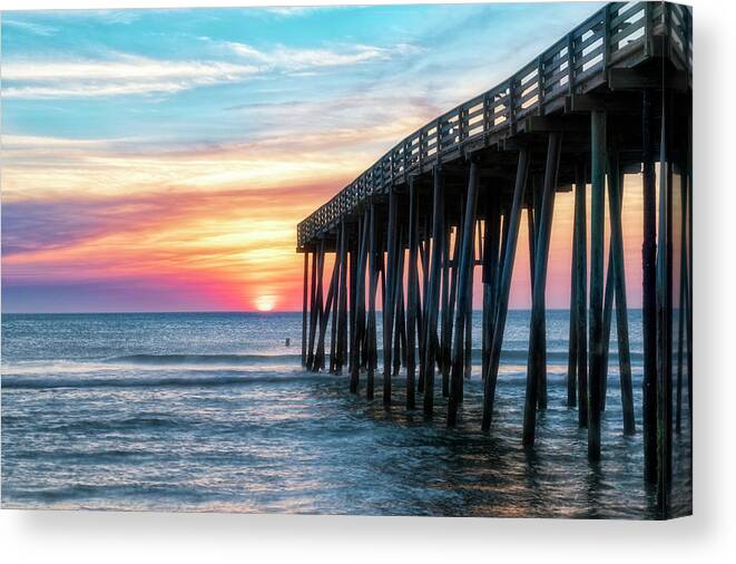 Sunrise Canvas Print featuring the photograph Moments Captured by Russell Pugh