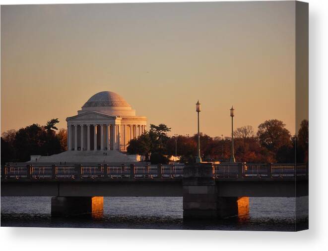 Monument Canvas Print featuring the photograph Monument by Jackie Russo