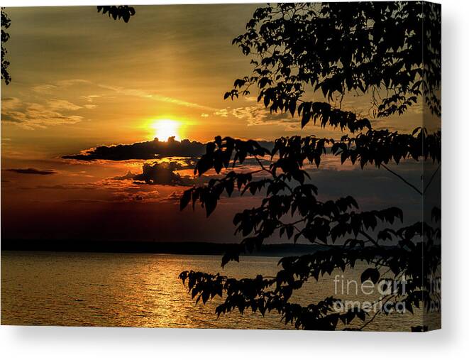 Sunrise Canvas Print featuring the photograph Morning Glory by William Norton