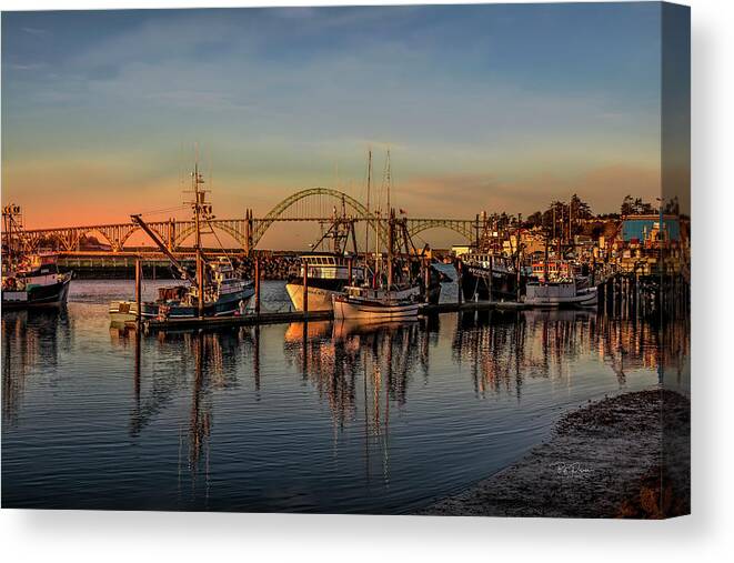 Ocean Canvas Print featuring the photograph Morning Light by Bill Posner