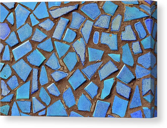 Mosaic Canvas Print featuring the photograph Mosaic No. 31-1 by Sandy Taylor