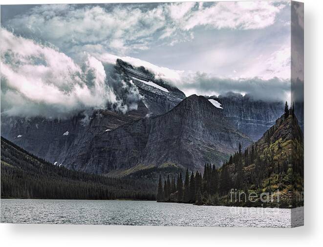 Mount Gould Canvas Print featuring the photograph Mount Gould by Jemmy Archer